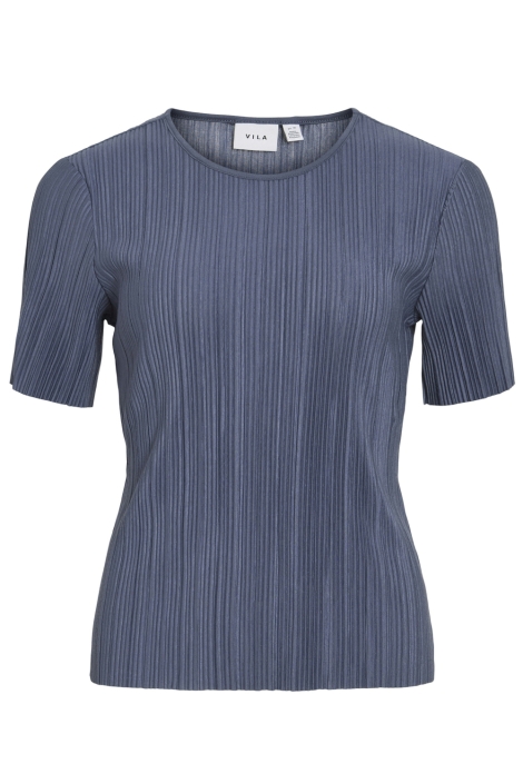 Vila viplisa o-neck s/s top - noos